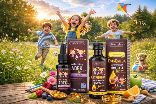 Jakie suplementy dla dzieci wybrać? Najlepsze witaminy na odporność, witamina D, ADEK i Omega-3 – poradnik dla rodziców 2026